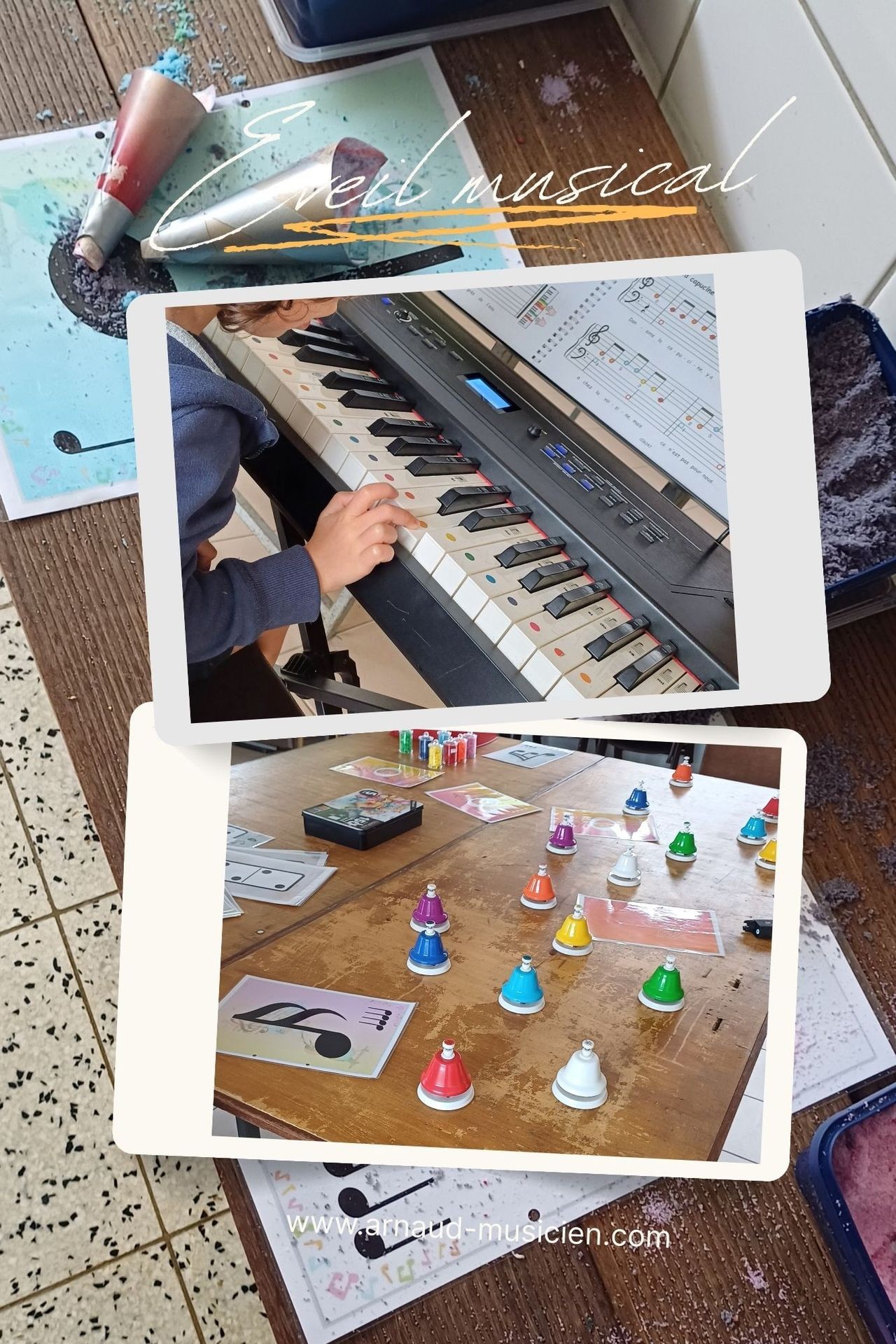 🎶 Eveil musical pour enfants placés en structure d'accueil - 30€